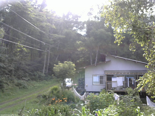 長野県菅平高原 ゆたか山荘 西側(坂上) 2025/08/21 15:45