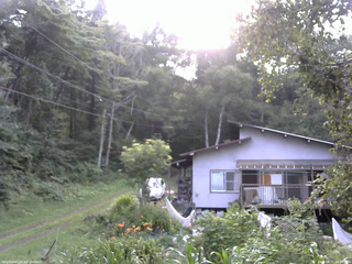 長野県菅平高原 ゆたか山荘 西側(坂上) 2025/08/21 16:30