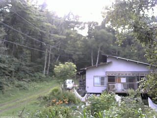 長野県菅平高原 ゆたか山荘 西側(坂上) 2025/08/21 16:45