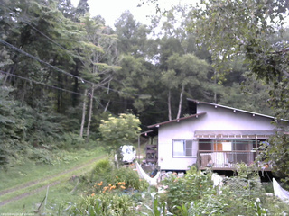 長野県菅平高原 ゆたか山荘 西側(坂上) 2025/08/21 17:30