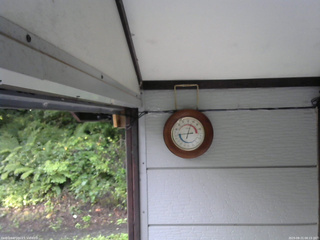 長野県菅平高原 ゆたか山荘 温度計 2025/08/21 06:15