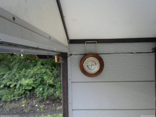 長野県菅平高原 ゆたか山荘 温度計 2025/08/21 06:45