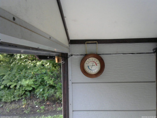 長野県菅平高原 ゆたか山荘 温度計 2025/08/21 07:00