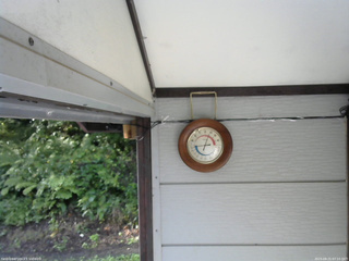 長野県菅平高原 ゆたか山荘 温度計 2025/08/21 07:15