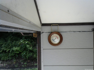 長野県菅平高原 ゆたか山荘 温度計 2025/08/21 08:15