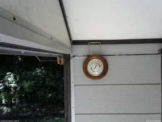 長野県菅平高原 ゆたか山荘 温度計 2025/08/21 10:00