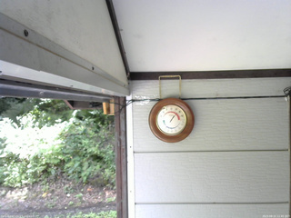 長野県菅平高原 ゆたか山荘 温度計 2025/08/21 11:45