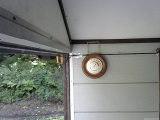 長野県菅平高原 ゆたか山荘 温度計 2025/08/21 13:15