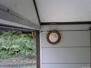 長野県菅平高原 ゆたか山荘 温度計 2025/08/21 13:30