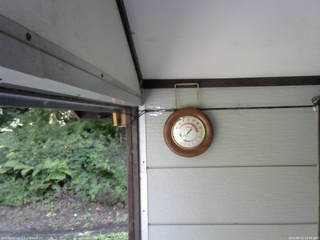 長野県菅平高原 ゆたか山荘 温度計 2025/08/21 13:45