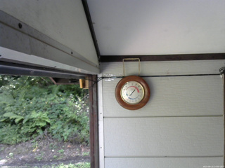 長野県菅平高原 ゆたか山荘 温度計 2025/08/21 14:00