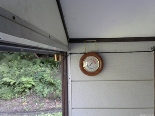 長野県菅平高原 ゆたか山荘 温度計 2025/08/21 15:00