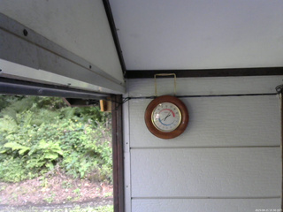 長野県菅平高原 ゆたか山荘 温度計 2025/08/21 15:30