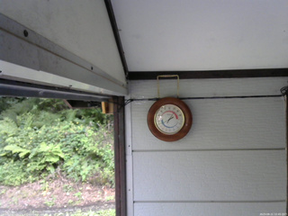 長野県菅平高原 ゆたか山荘 温度計 2025/08/21 15:45