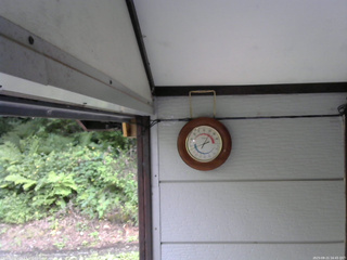 長野県菅平高原 ゆたか山荘 温度計 2025/08/21 16:45