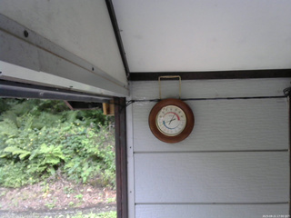 長野県菅平高原 ゆたか山荘 温度計 2025/08/21 17:00