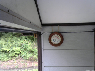 長野県菅平高原 ゆたか山荘 温度計 2025/08/21 17:45