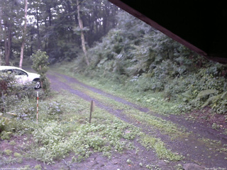 長野県菅平高原 ゆたか山荘 東側(坂下) 2025/08/22 17:45