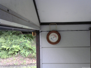 長野県菅平高原 ゆたか山荘 温度計 2025/08/23 17:00