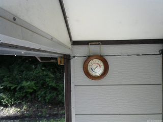 長野県菅平高原 ゆたか山荘 温度計 2025/08/24 08:00