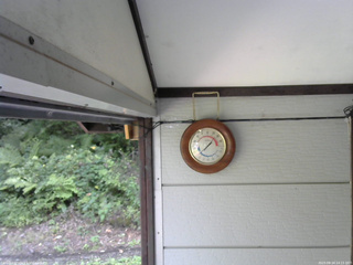 長野県菅平高原 ゆたか山荘 温度計 2025/08/24 14:15