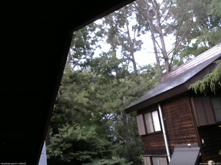 長野県菅平高原 ゆたか山荘 北側 2025/08/26 16:45