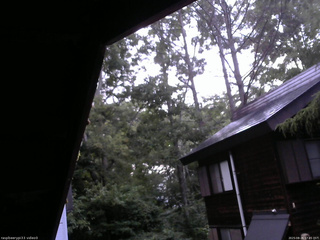 長野県菅平高原 ゆたか山荘 北側 2025/08/26 17:45
