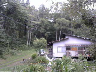 長野県菅平高原 ゆたか山荘 西側(坂上) 2025/08/27 17:45
