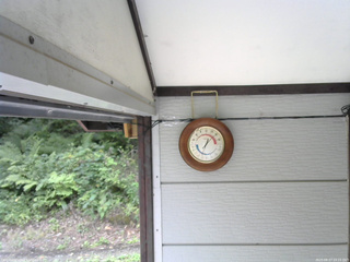 長野県菅平高原 ゆたか山荘 温度計 2025/08/27 10:15