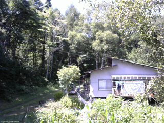 長野県菅平高原 ゆたか山荘 西側(坂上) 2025/08/28 11:15