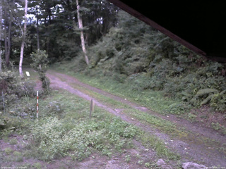 長野県菅平高原 ゆたか山荘 東側(坂下) 2025/08/29 18:15