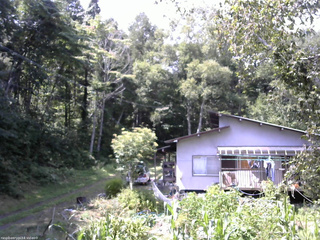 長野県菅平高原 ゆたか山荘 西側(坂上) 2025/08/29 11:15