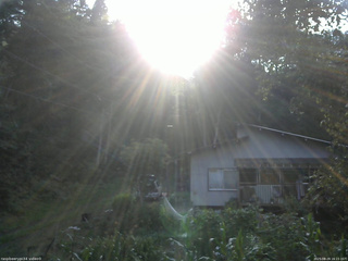 長野県菅平高原 ゆたか山荘 西側(坂上) 2025/08/29 16:15