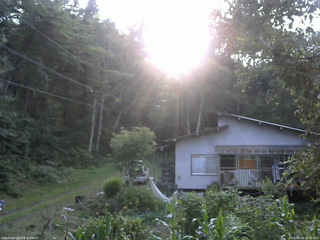 長野県菅平高原 ゆたか山荘 西側(坂上) 2025/08/29 16:30