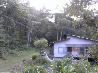 長野県菅平高原 ゆたか山荘 西側(坂上) 2025/08/29 17:15