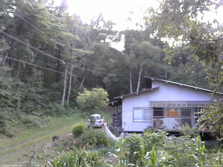 長野県菅平高原 ゆたか山荘 西側(坂上) 2025/08/29 17:30