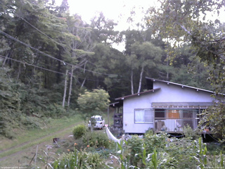 長野県菅平高原 ゆたか山荘 西側(坂上) 2025/08/29 17:45