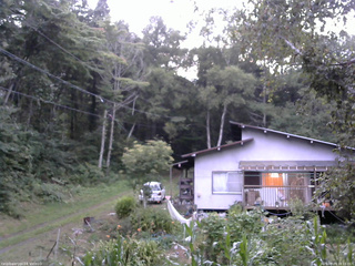 長野県菅平高原 ゆたか山荘 西側(坂上) 2025/08/29 18:15