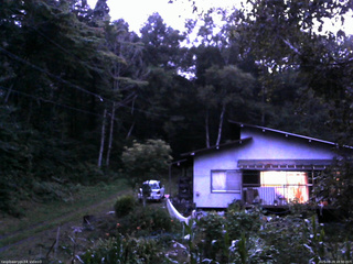 長野県菅平高原 ゆたか山荘 西側(坂上) 2025/08/29 18:30