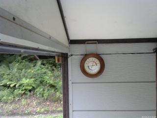 長野県菅平高原 ゆたか山荘 温度計 2025/08/29 07:30