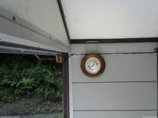 長野県菅平高原 ゆたか山荘 温度計 2025/08/29 09:15