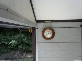 長野県菅平高原 ゆたか山荘 温度計 2025/08/29 09:45