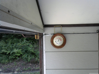 長野県菅平高原 ゆたか山荘 温度計 2025/08/29 10:15