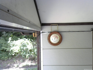 長野県菅平高原 ゆたか山荘 温度計 2025/08/29 11:15