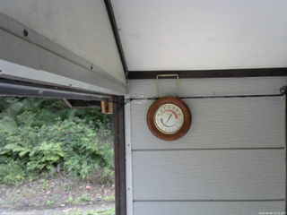 長野県菅平高原 ゆたか山荘 温度計 2025/08/29 12:15