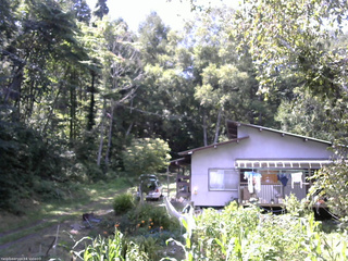 長野県菅平高原 ゆたか山荘 西側(坂上) 2025/08/30 12:15