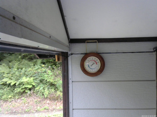 長野県菅平高原 ゆたか山荘 温度計 2025/08/31 16:15
