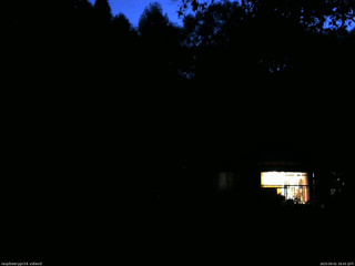 長野県菅平高原 ゆたか山荘 西側(坂上) 2025/09/01 18:45