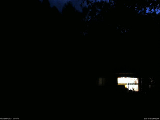 長野県菅平高原 ゆたか山荘 西側(坂上) 2025/09/02 18:45
