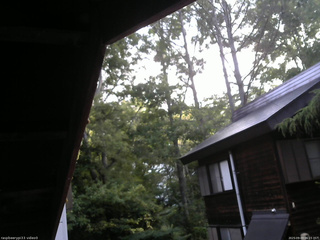 長野県菅平高原 ゆたか山荘 北側 2025/09/03 06:15